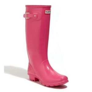 Hunter boots wide leg
